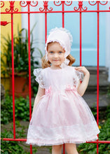 Load image into Gallery viewer, Aurora Royal Lolita 3 Piece Dress And Bonnet Set - 3yrs