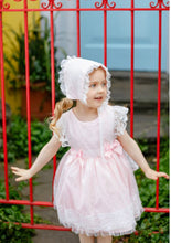 Load image into Gallery viewer, Aurora Royal Lolita 3 Piece Dress And Bonnet Set - 3yrs