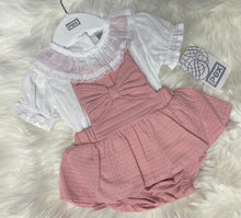 Load image into Gallery viewer, Pex Dusky Pink Bow Set - 6M
