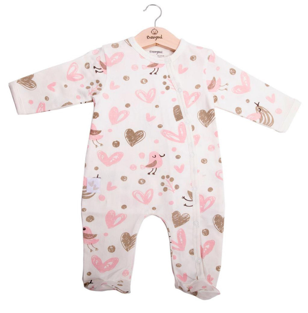 Babybol Barcelona Heart and Bird All-in-One