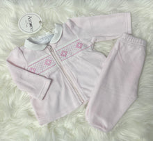 Load image into Gallery viewer, Amore by Kris X Kids Velour Diamond Three Piece Set
