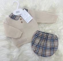Load image into Gallery viewer, Pex Plaid Outfit - 3-6m
