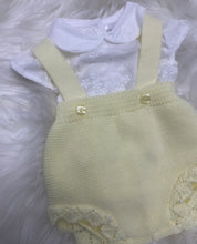 Load image into Gallery viewer, Pex Lemon Macie Knitted Dungarees Set
