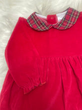Load image into Gallery viewer, Pex Velour Tartan Dress

