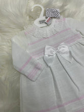 Load image into Gallery viewer, Pex Knitted Bow Dress - 3-6m
