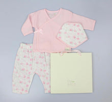Load image into Gallery viewer, Cheesecloth Roses Layette Set
