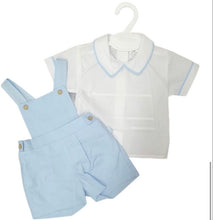 Load image into Gallery viewer, Dungarees and Shirt Set
