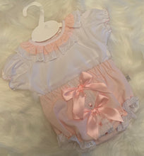 Load image into Gallery viewer, Double Bow Jam Pants and Blouse Set
