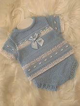 Load image into Gallery viewer, Knitted Bow Two Piece
