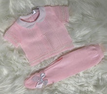 Load image into Gallery viewer, Fancy Knit Two Piece - Pink
