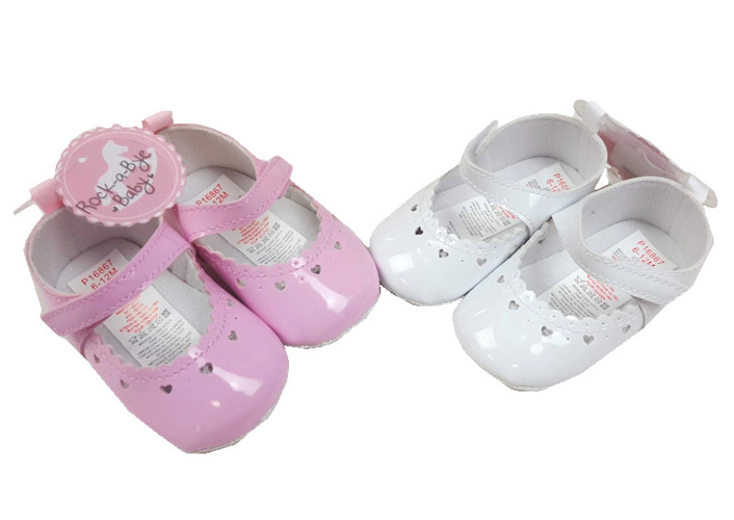 Heart Pram Shoes