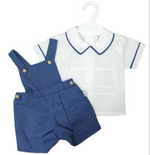 Load image into Gallery viewer, Dungarees and Shirt Set
