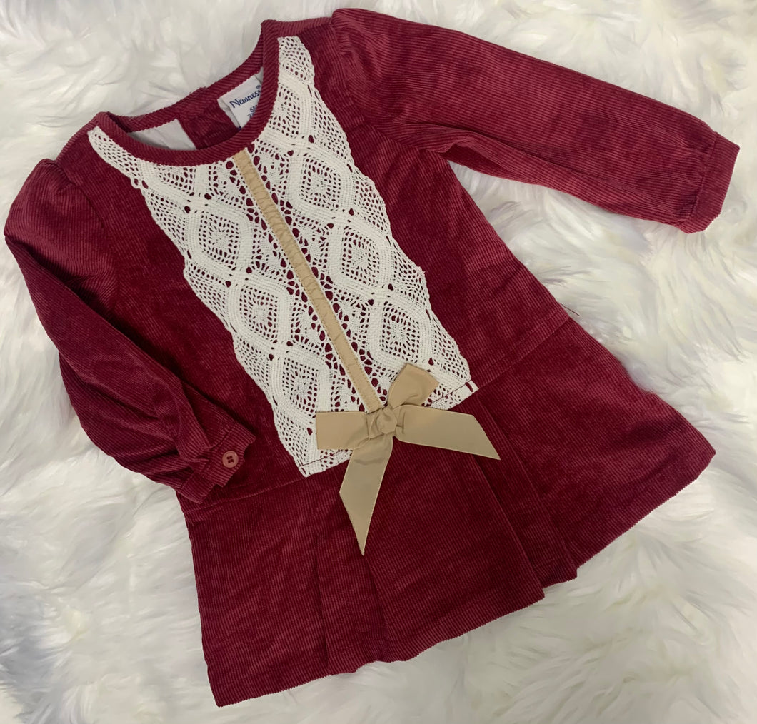 Newness Red Cord Dress