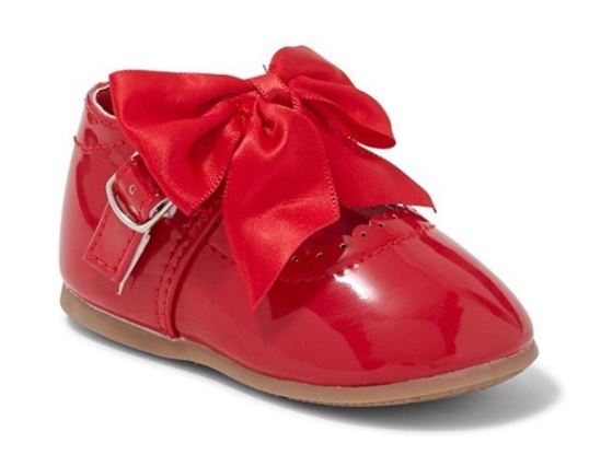 Red Kylie Bow Shoes